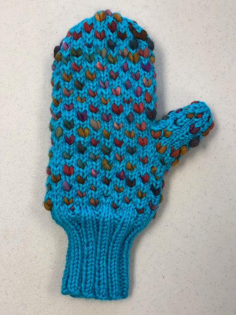 Faked Out Thrummed Mitts