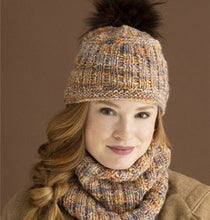 Load image into Gallery viewer, Greta Hat &amp; Cowl Kit
